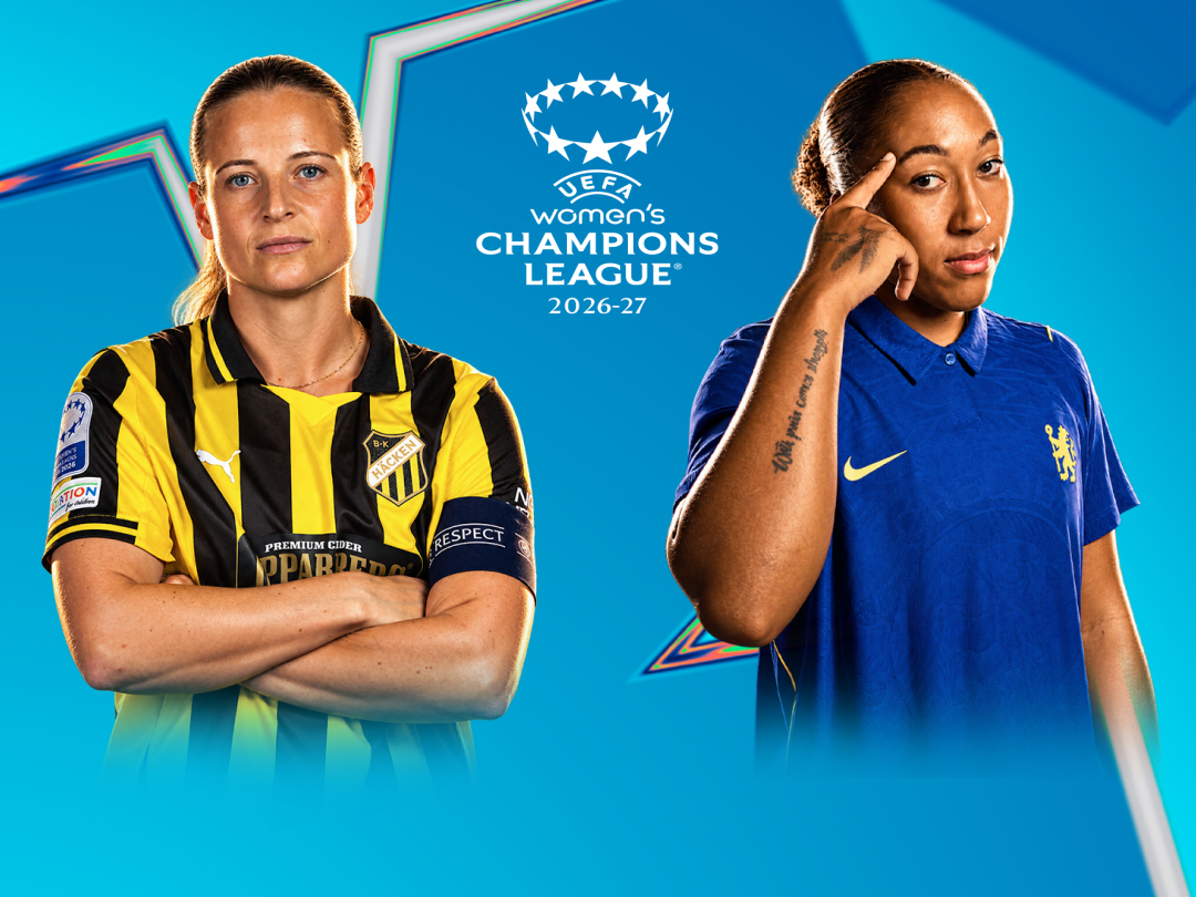 Match 28 of uefa women's champions league 2026-27 banner