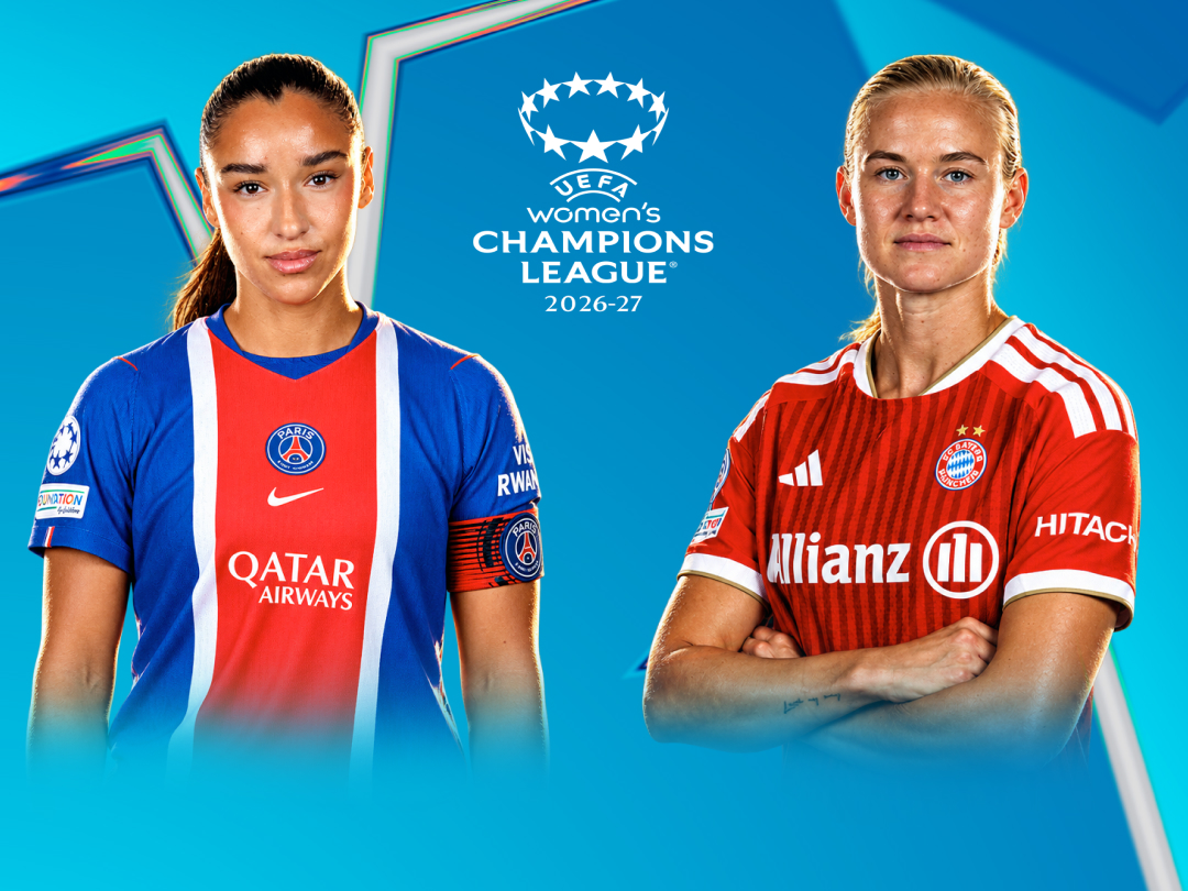 Match 32 of uefa women's champions league 2026-27 banner