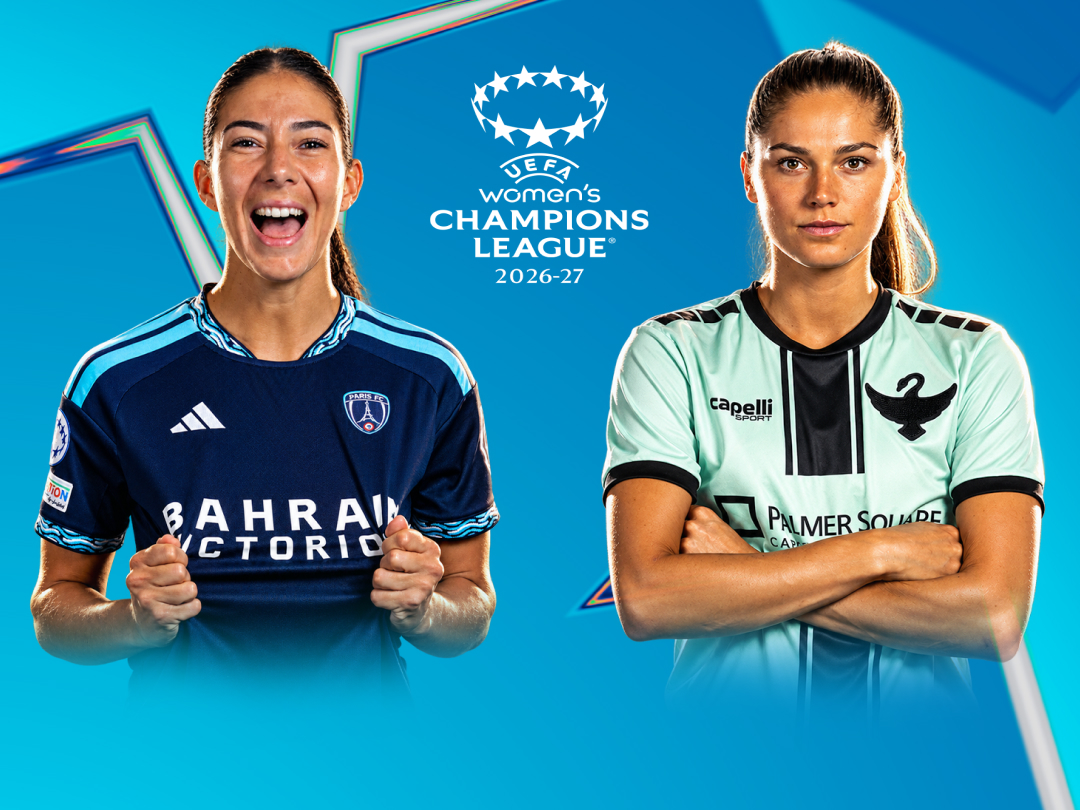 Match 42 of uefa women's champions league 2026-27 banner