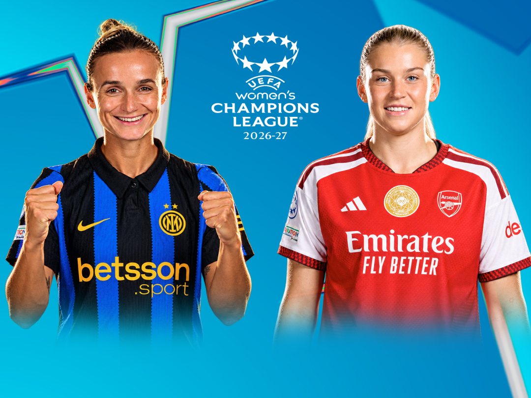 Match 48 of uefa women's champions league 2026-27 banner