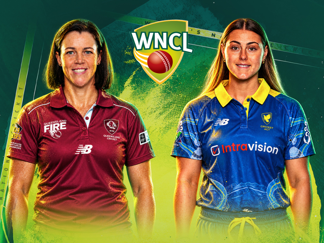 Match 13 of women's national cricket league, 2026/27: queensland fire vs act meteors banner