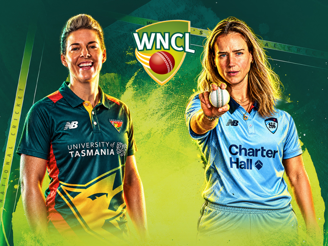 Match 18 of women's national cricket league, 2026/27: tasmania women vs new south wales breakers banner