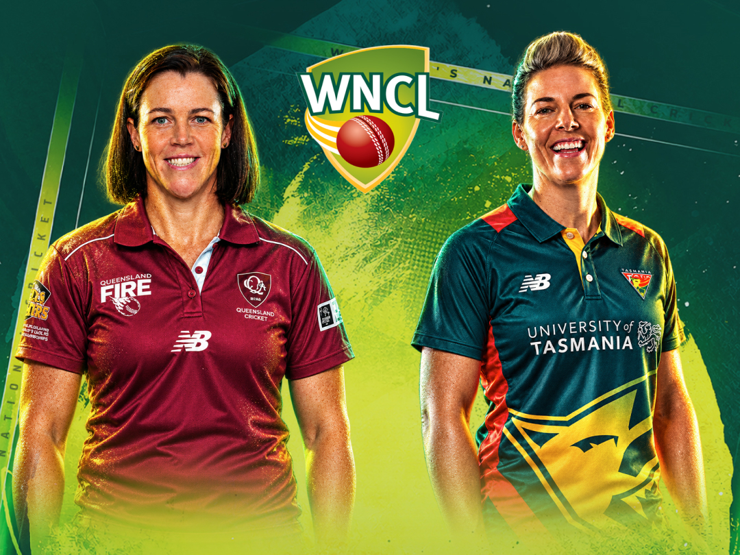 Match 23 of women's national cricket league, 2026/27: queensland fire vs tasmania women banner