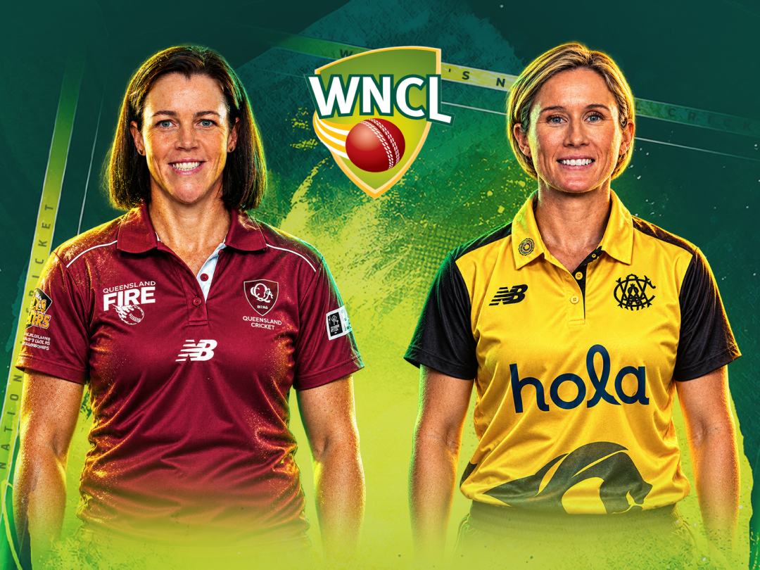 Match 34 of women's national cricket league, 2026/27: queensland fire vs western australia women banner