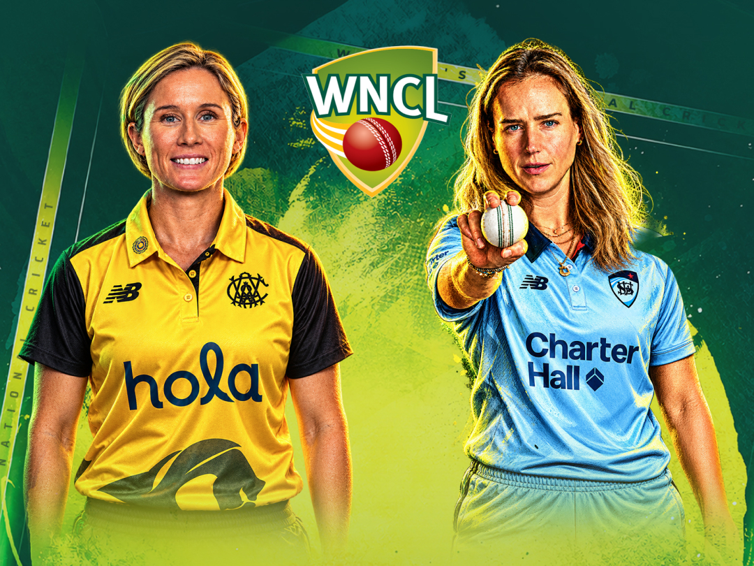 Match 38 of women's national cricket league, 2026/27: western australia women vs new south wales breakers banner