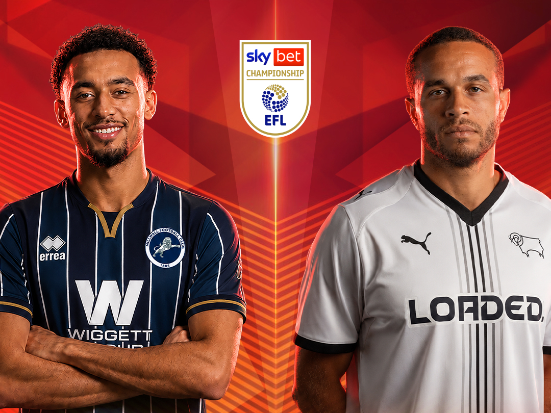 Match 43 of efl championship 2026-27 banner
