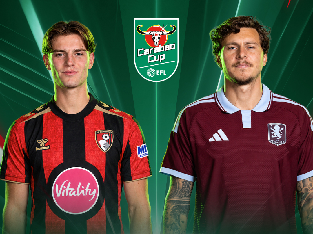 Match 39 of carabao cup 2026-27 banner