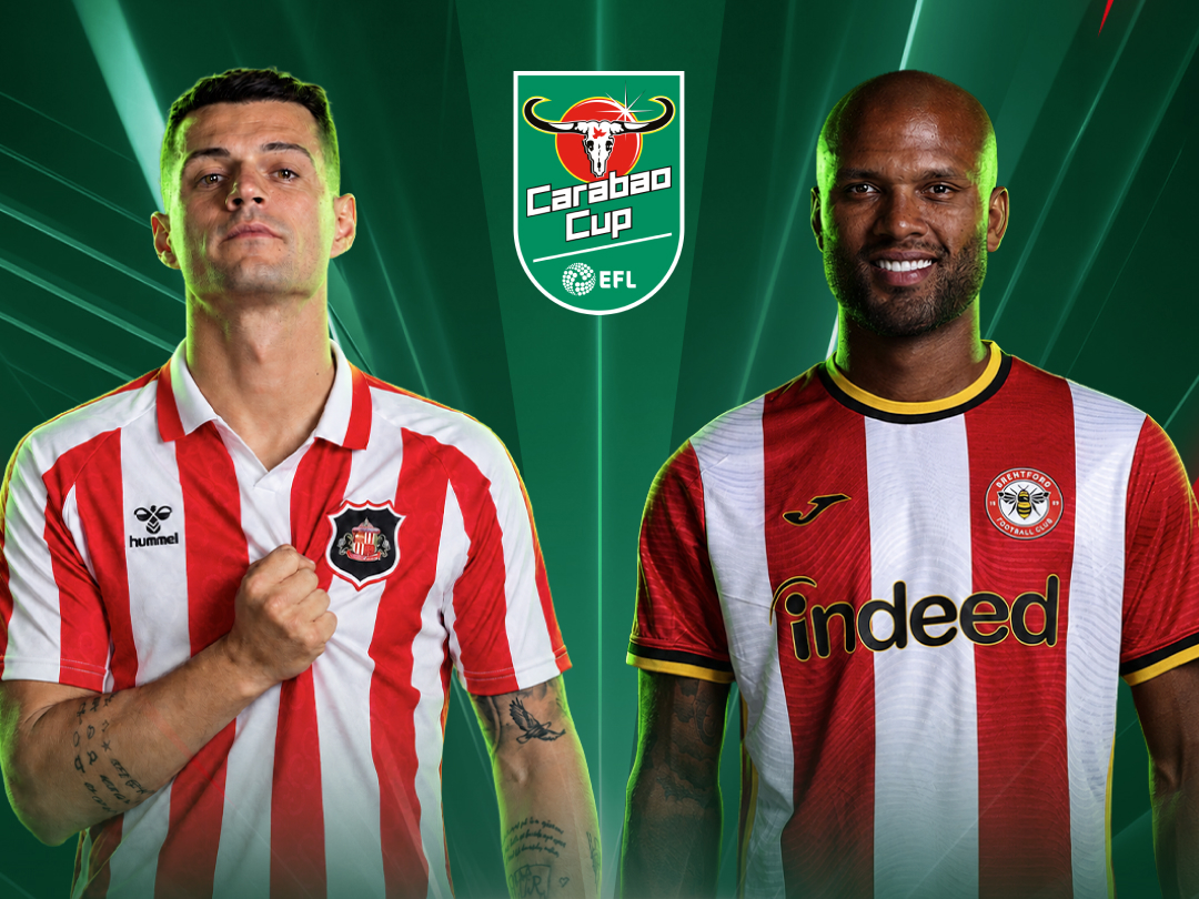 Match 40 of carabao cup 2026-27 banner