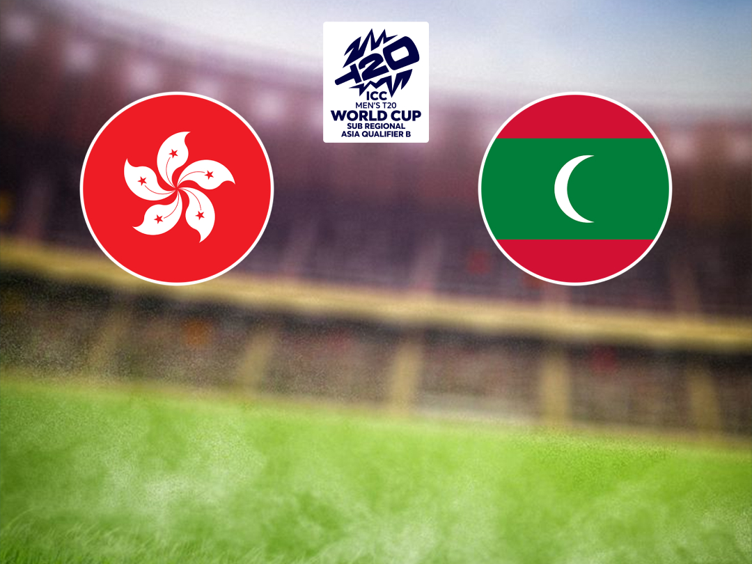 Match 11 of icc men's t20 wc asia sub-regional qualifier b, 2026: hong kong, china vs maldives banner