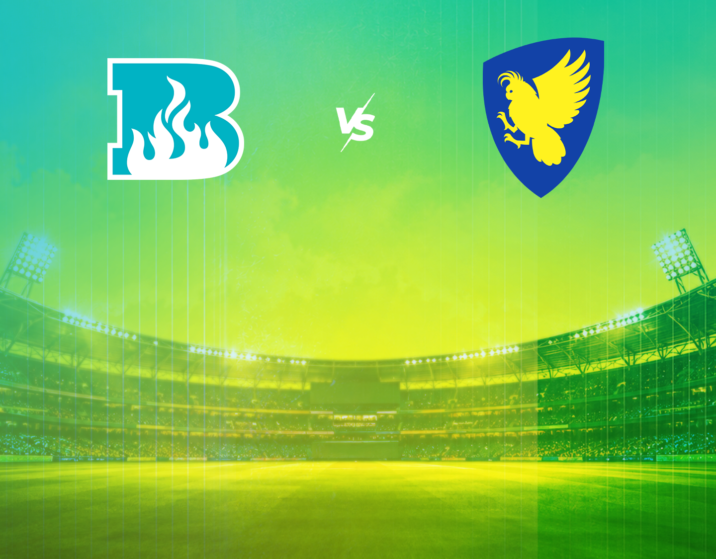 Match 10 of t20 spring challenge, 2026: brisbane heat women vs act meteors banner