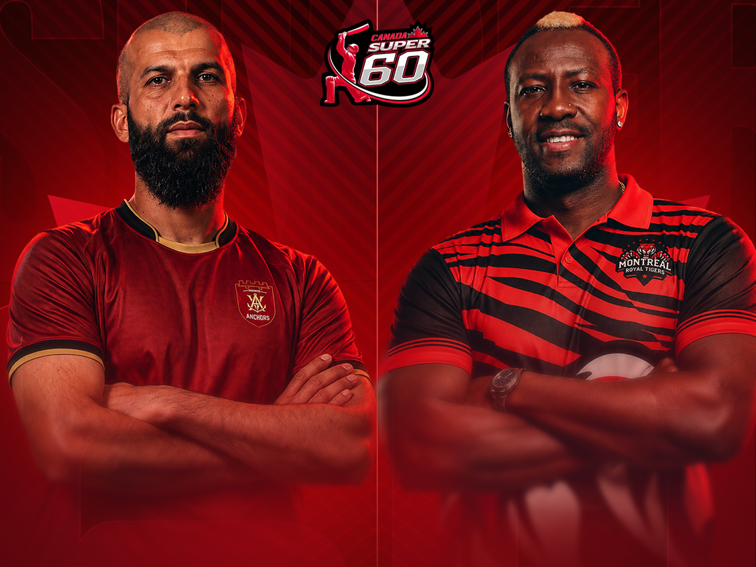 Match 5 of canada super 60, 2026: vancouver anchors vs montreal royal tigers banner