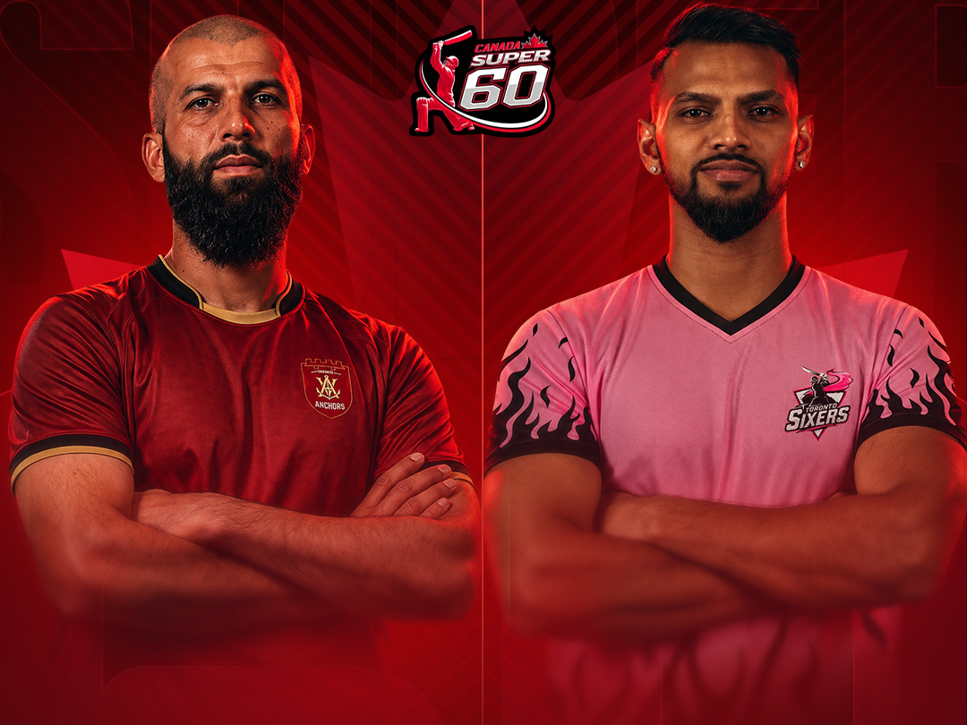 Match 10 of canada super 60, 2026: vancouver anchors vs toronto sixers banner