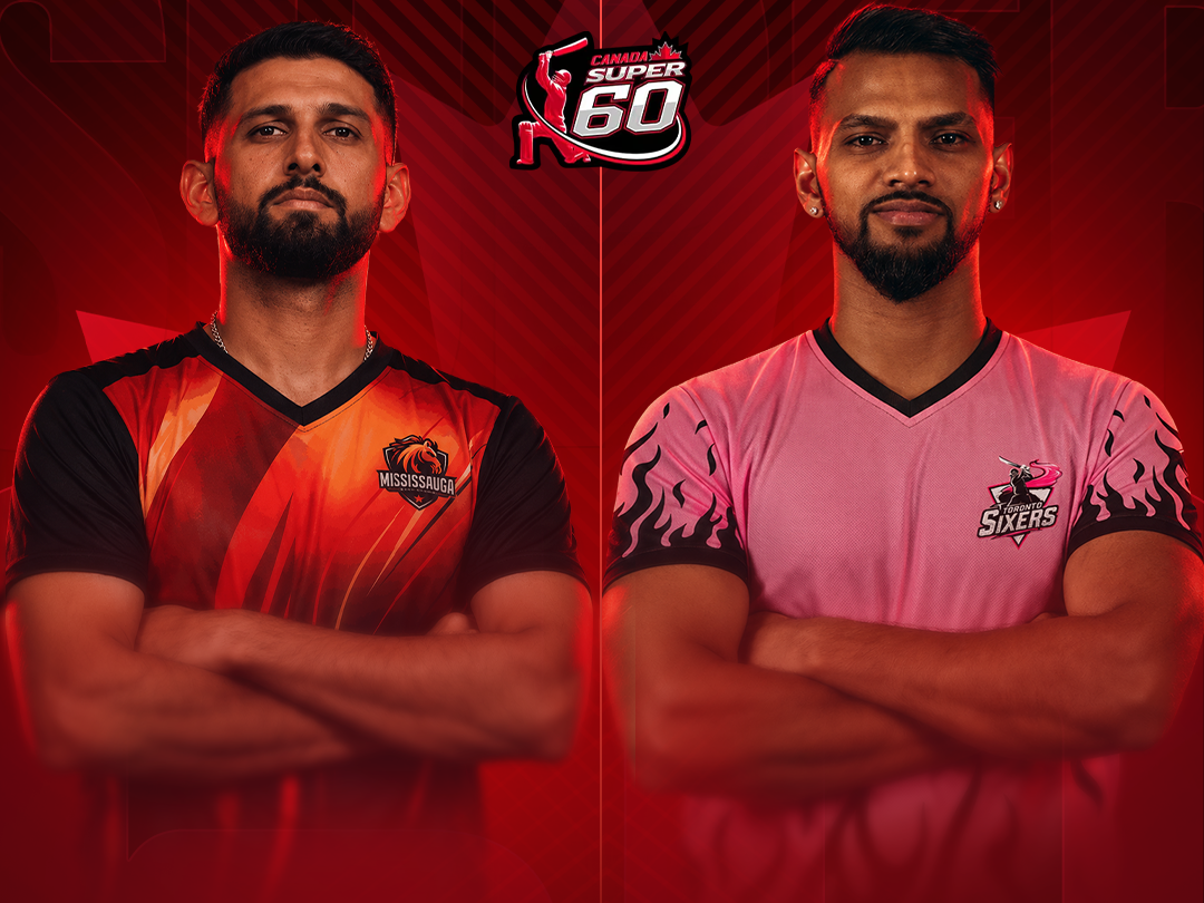 Match 14 of canada super 60, 2026: mississauga masters vs toronto sixers banner