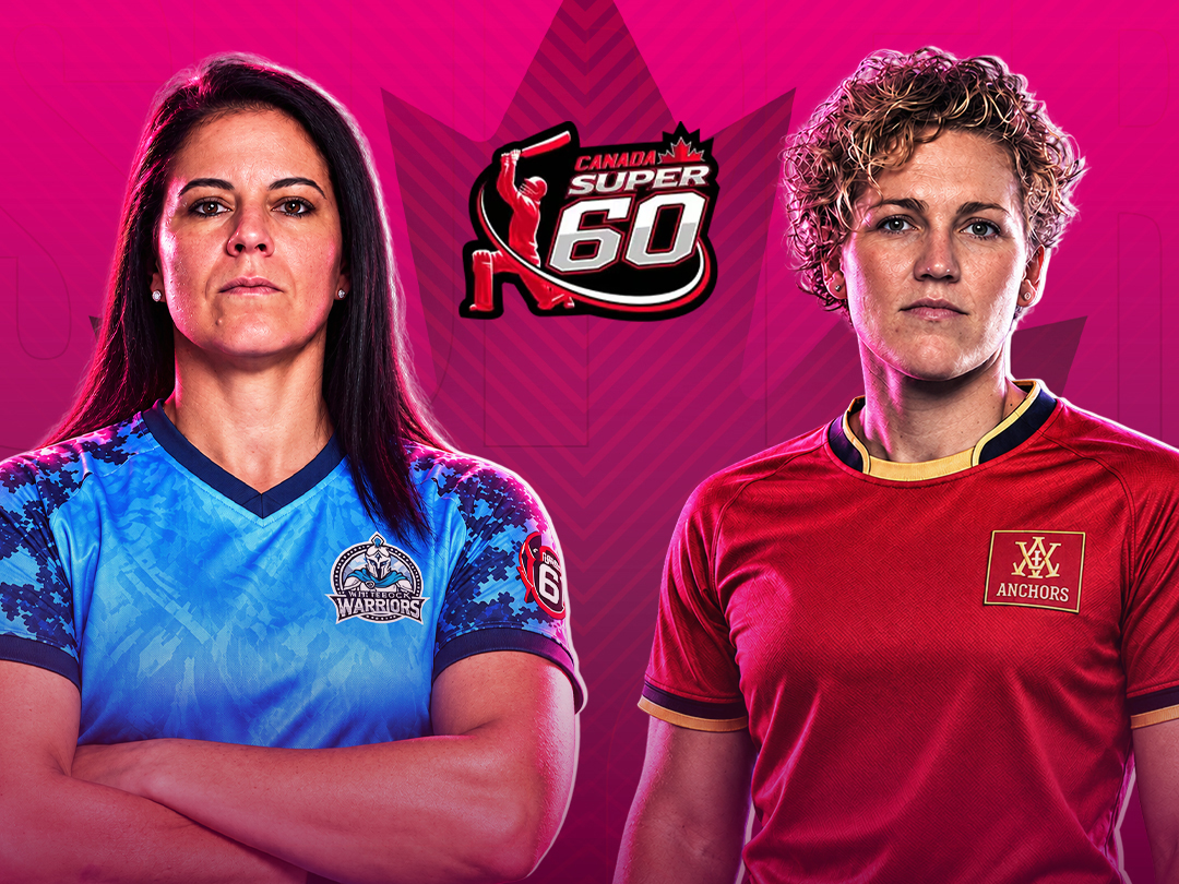 Match 3 of canada super 60 women, 2026: vancouver warriors women vs vancouver anchors women banner