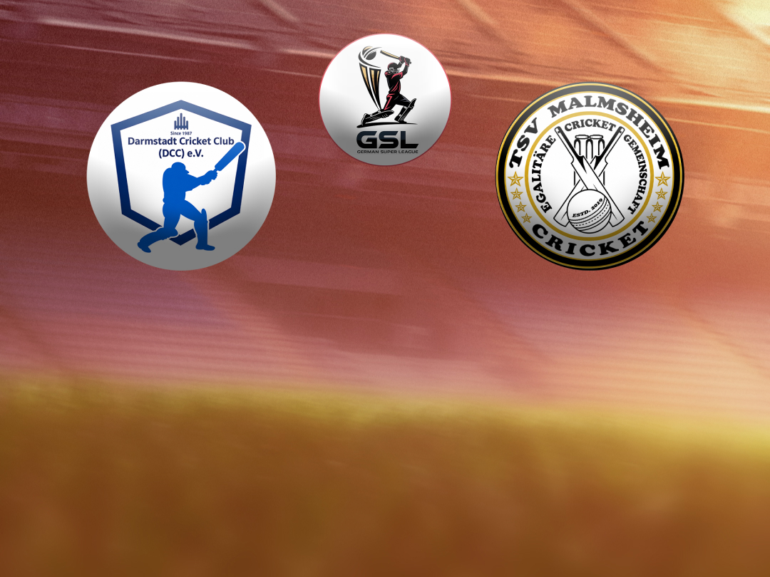 Match 1 of gsl championship 2026: darmstadt cc vs tsv malmsheim banner