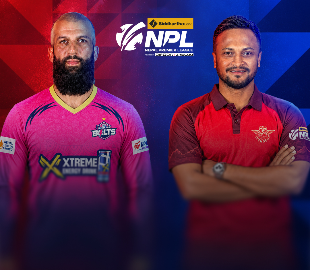 Match 9 of nepal premier league season 3, 2026: janakpur bolts vs pokhara avengers banner