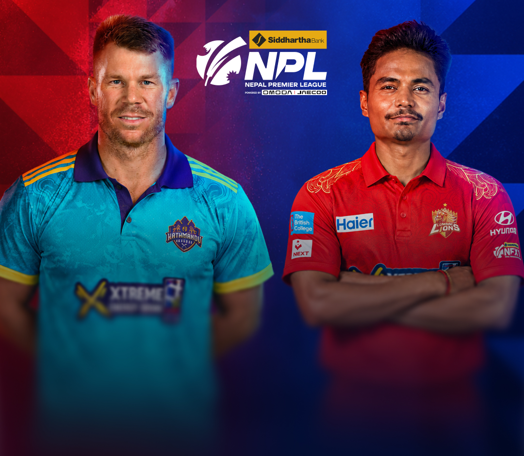 Match 18 of nepal premier league season 3, 2026: kathmandu gurkhas vs lumbini lions banner