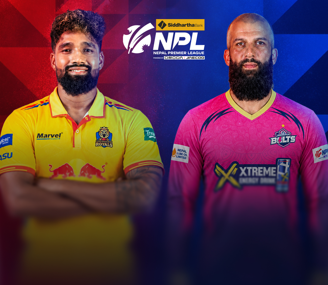Match 21 of nepal premier league season 3, 2026: sudurpaschim royals vs janakpur bolts banner