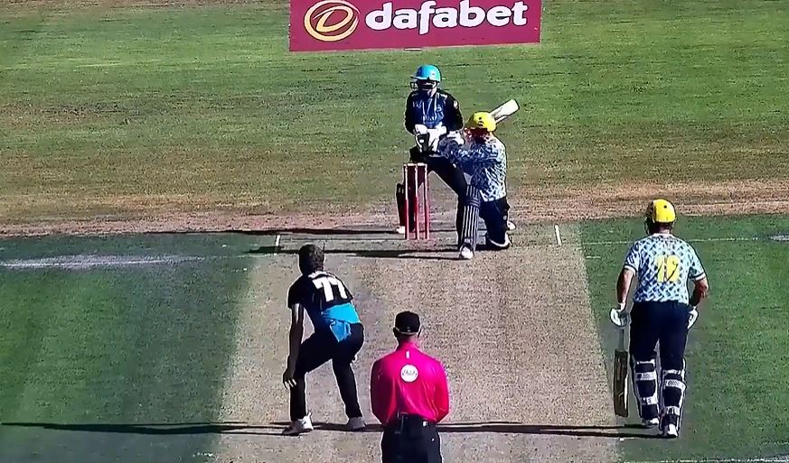 444! Dan Mousley went berserk with the bat