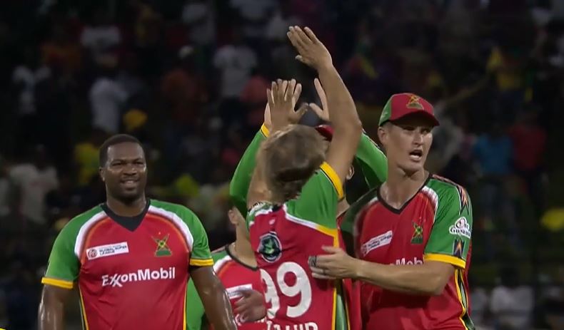 Guyana Amazon Warriors beat Central Stags by 66 runs | Match 4