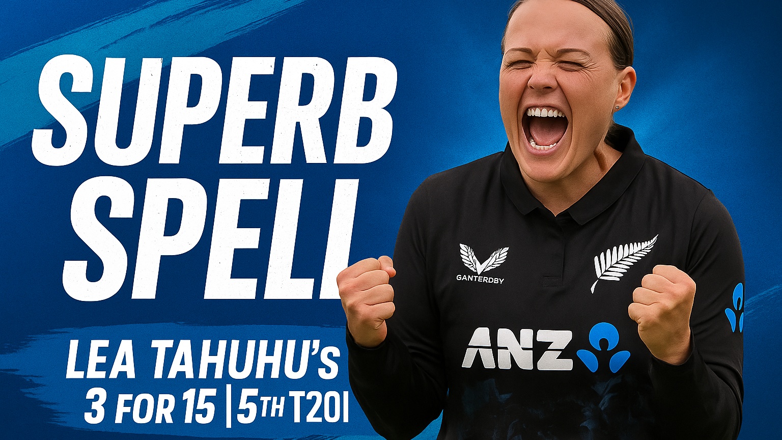 Lea Tahuhu's 3 for 15 | 5th T20I 