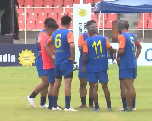 M59: Jammu & Kashmir 7-15 Manipur | Senior National Rugby 7s Men's 2024