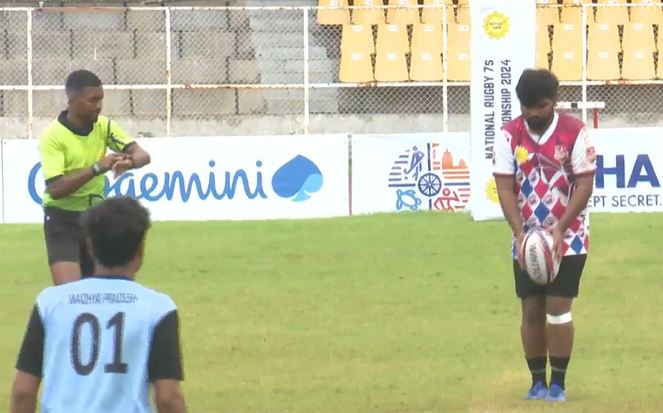 M60: Madhya Pradesh 12-10 Telangana | Senior National Rugby 7s Men's 2024