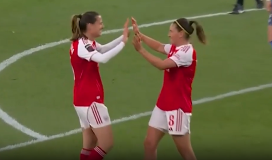 INSTANT IMPACT! Caldentey’s composed curler caps the rout