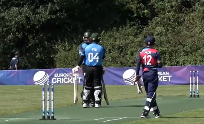 ECS Germany, Krefeld T20I 2025, M7: SKS vs KCC - Highlights