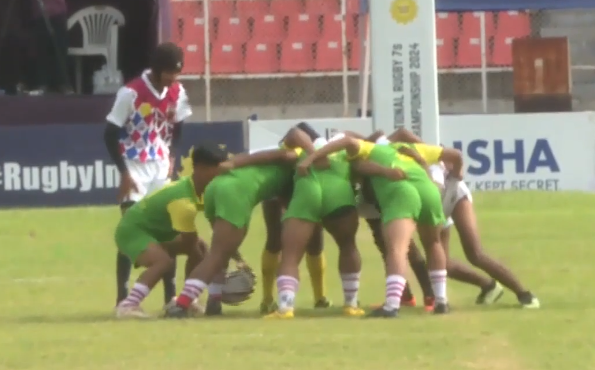 M7: Manipur 25-5 Telangana | Boys Junior National Rugby 7s 2024