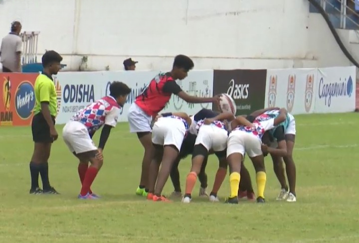 M70: Tamil Nadu 29-0 Telangana | Boys Junior National Rugby 7s 2024
