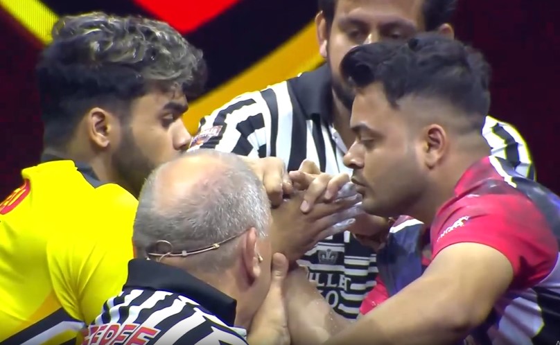 Rohtak Rowdies vs Kiraak Hyderabad | Monoj Debnath vs Stewe Thomas (70kg) | English Highlights 