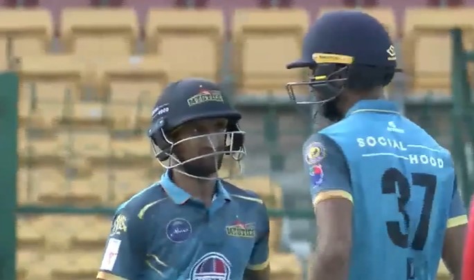 Gulbarga Mystics vs Shivamogga Lions: Luvnith Sisodia's 62* off 35