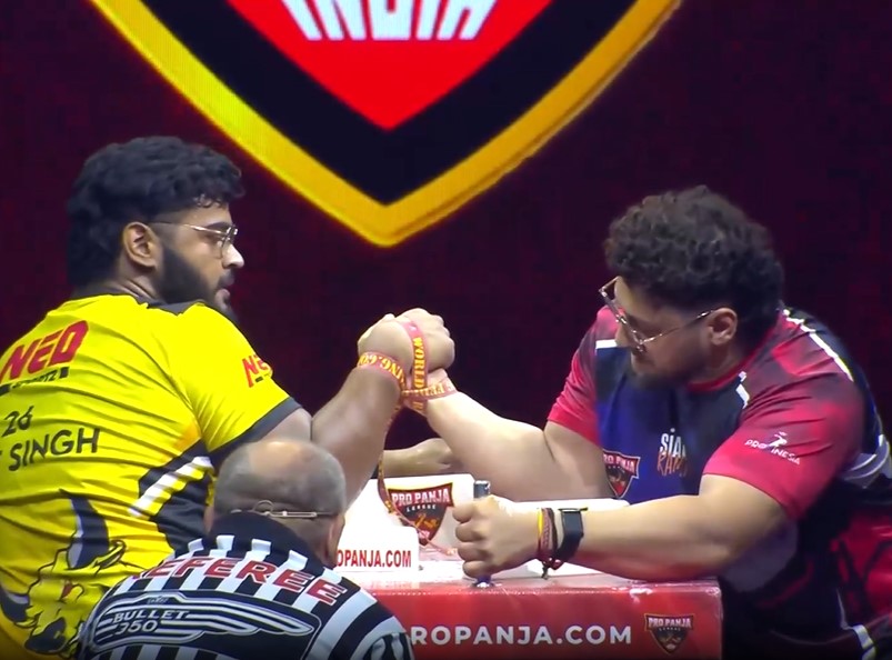 Rohtak Rowdies vs Kiraak Hyderabad | Dara Singh vs Amit Singh (100kg) | Hindi Highlights