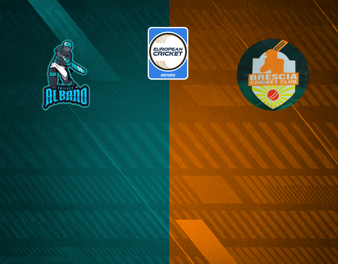 Match 5 of ecs italy, brescia, 2024: albano vs brescia cc banner