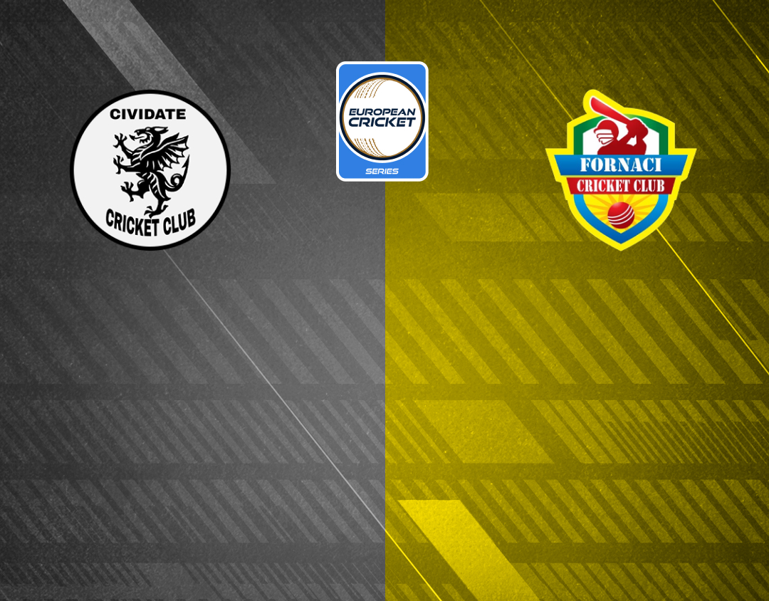 Match 8 of ecs italy, brescia, 2024: cividate vs fornaci banner