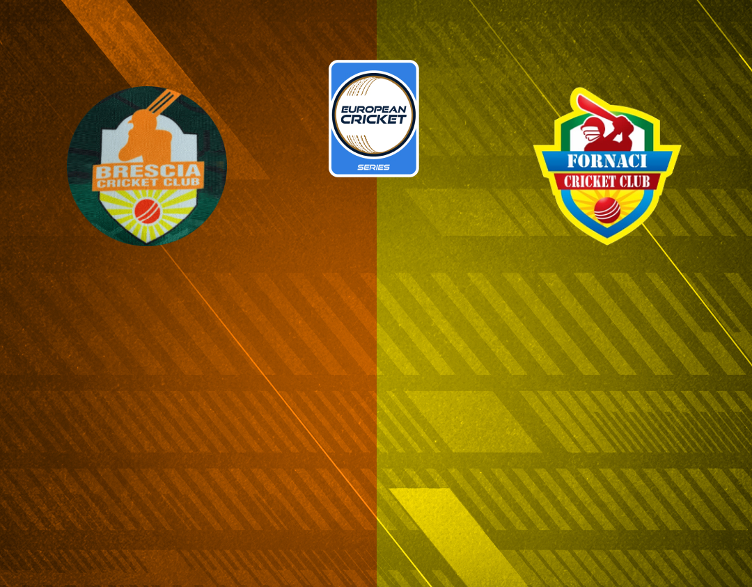 Match 11 of ecs italy, brescia, 2024: brescia cc vs fornaci banner