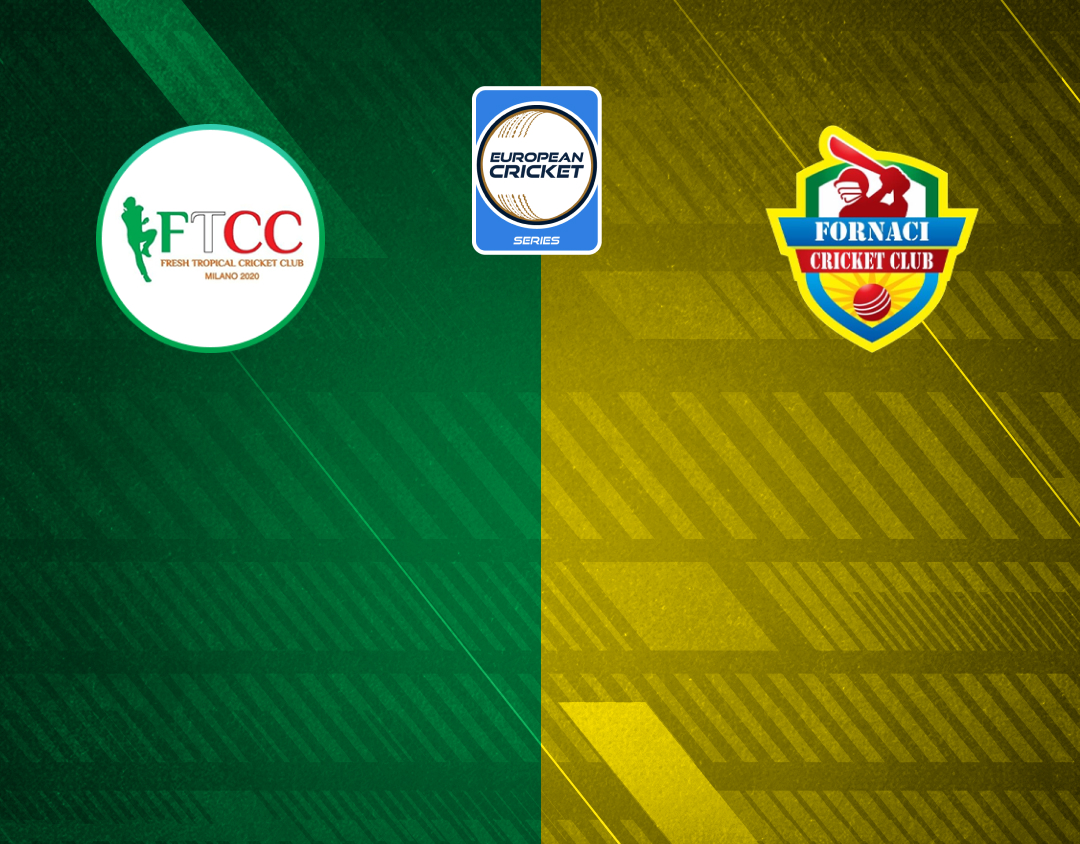 Match 14 of ecs italy, brescia, 2024: fresh tropical vs fornaci banner