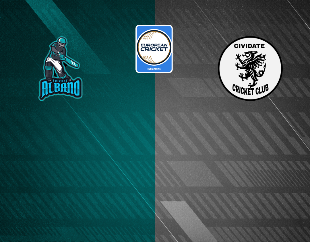 Match 16 of ecs italy, brescia, 2024: albano vs cividate banner