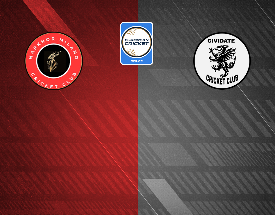 Match 24 of ecs italy, brescia, 2024: markhor milano vs cividate banner