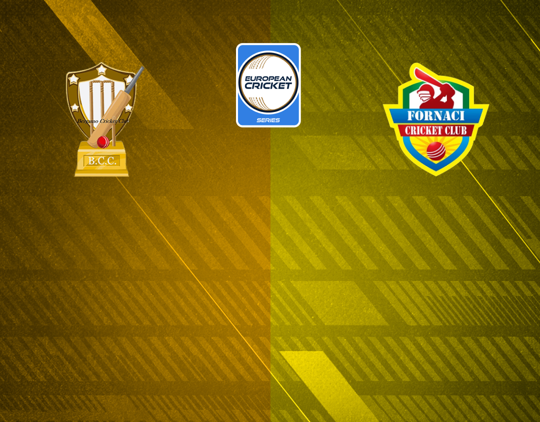 Match 28 of ecs italy, brescia, 2024: bergamo cc vs fornaci banner