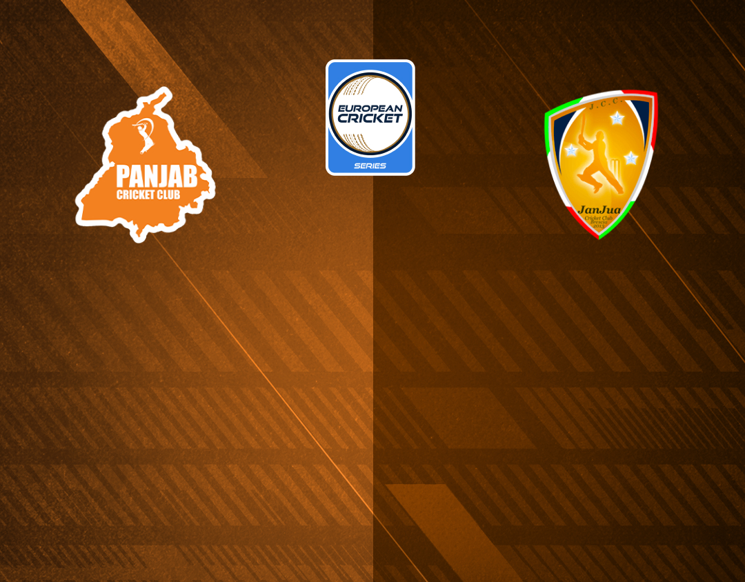 Match 38 of ecs italy, brescia, 2024: panjab vs janjua brescia banner