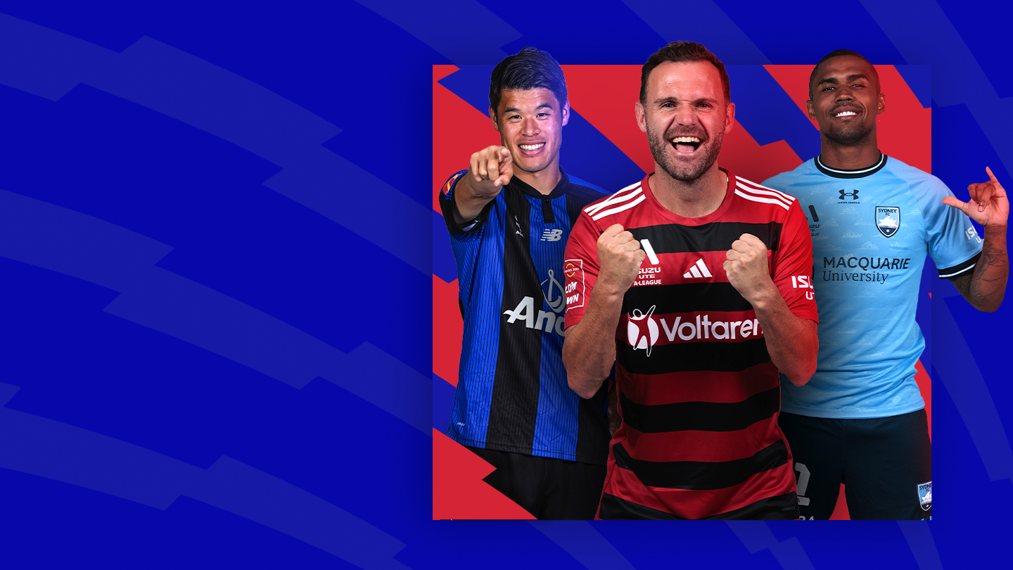 A league 2024-25 football banner