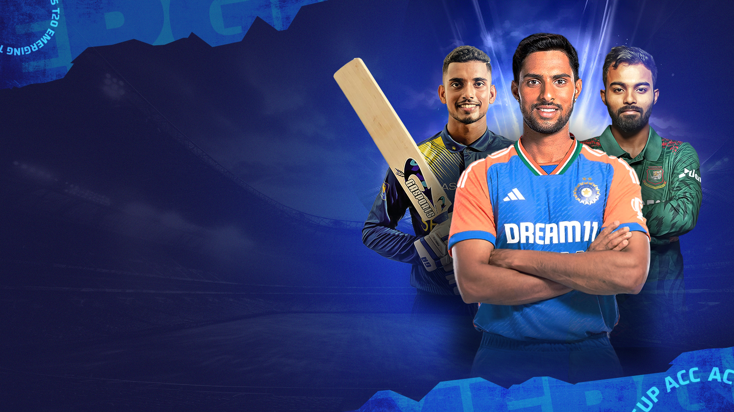 Acc mens t20 emerging teams asia cup, 2024 cricket banner