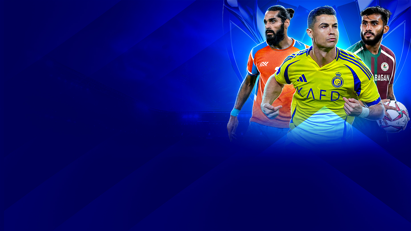 Afc champions league two 2025-26 football banner