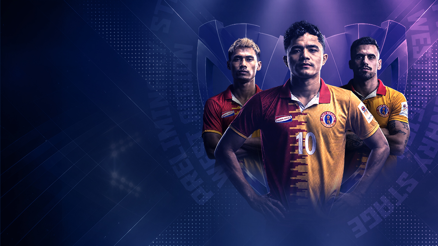 Afc champions league two qualifier 2026 football banner