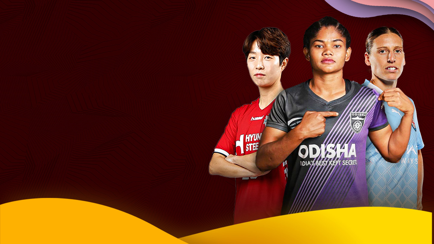 Afc women's champions league 2024-25 football banner