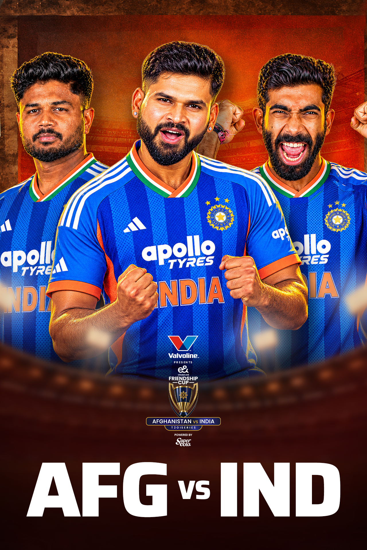 India tour of afghanistan, 2026 cricket vertical banner