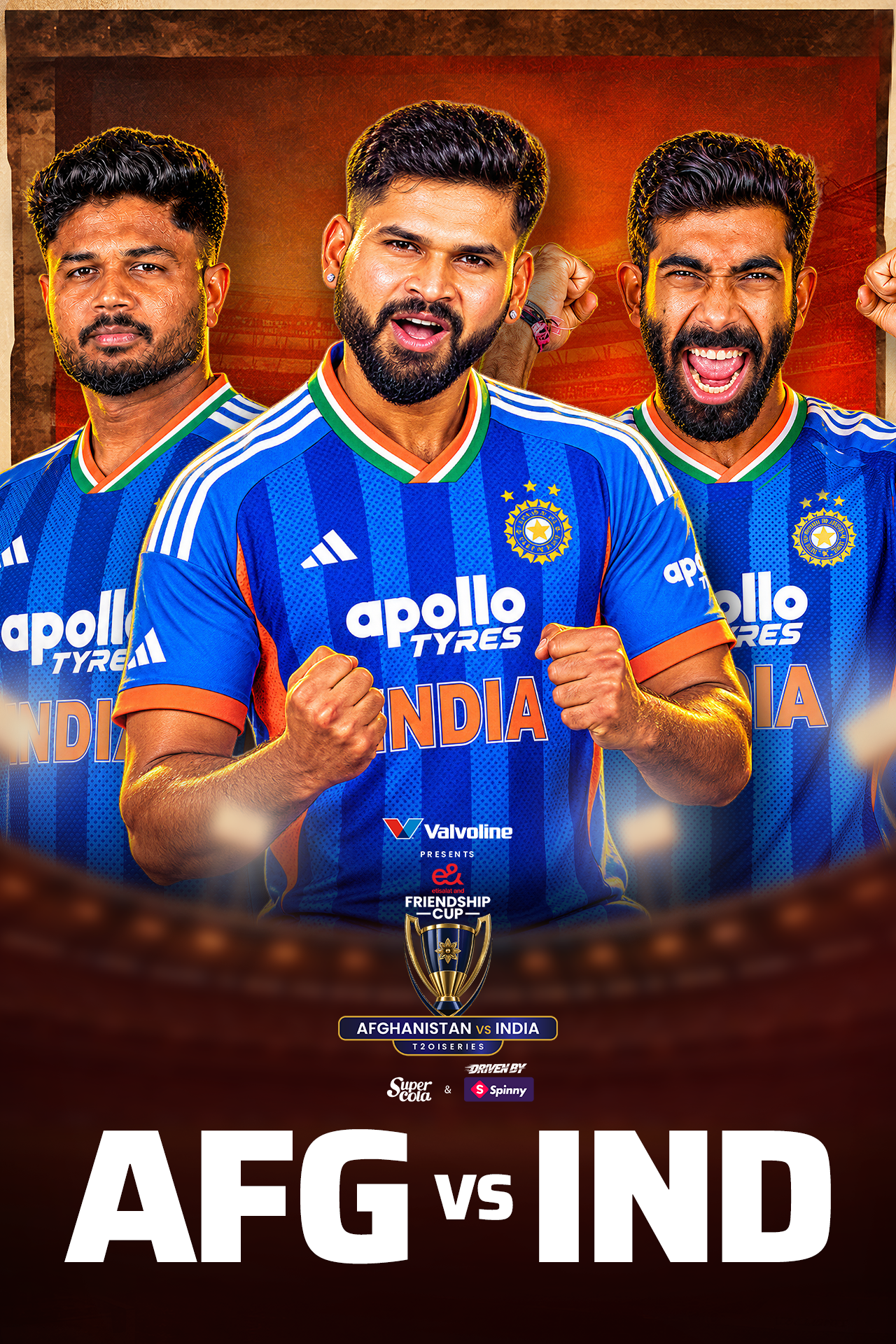 India Tour of Afghanistan, 2026