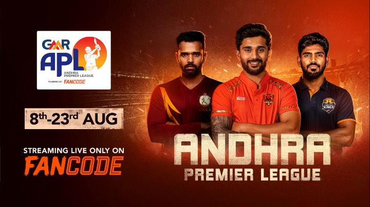 Andhra Premier League 2025: Live on FanCode!